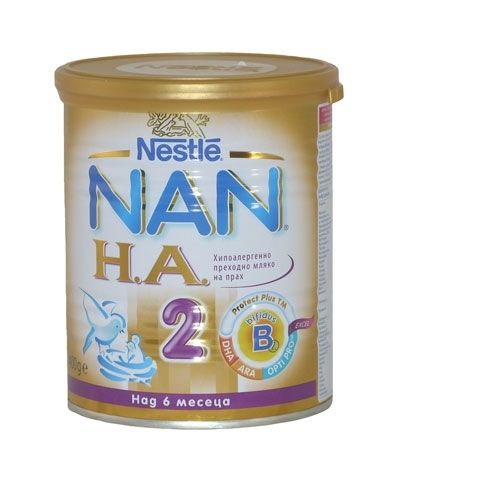 Хипоалергично мляко НАН H.A. 2 - 400 гр.