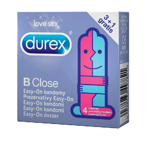 Презервативи Дюрекс B Close - 4 бр.