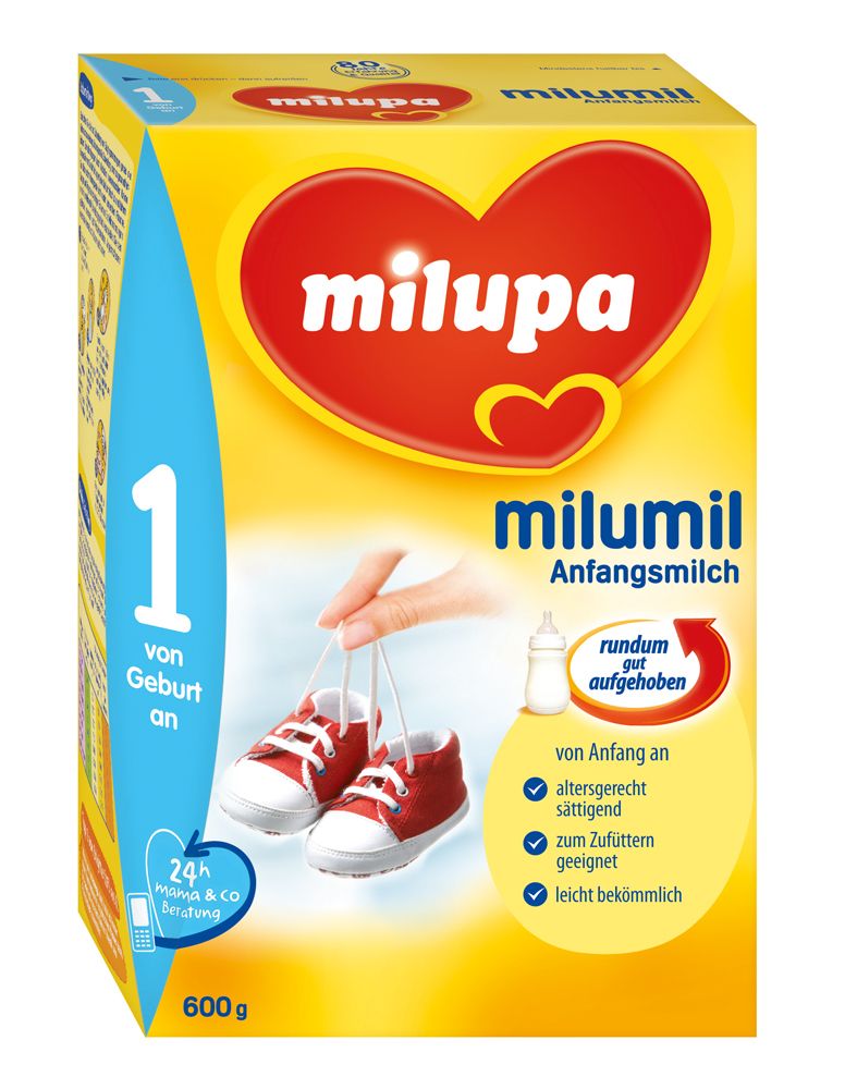 Адаптирано мляко Милумил  1 -  600 гр. 