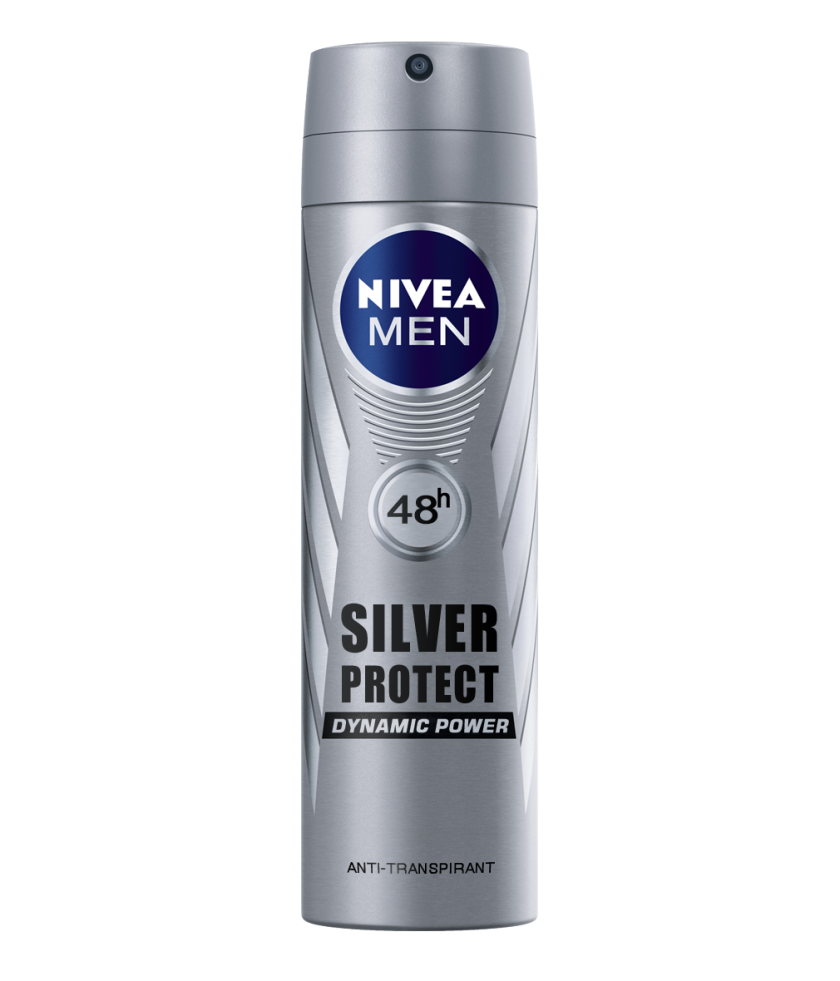 Нивеа Дезодорант Silver protect мъжки - 150 мл. 