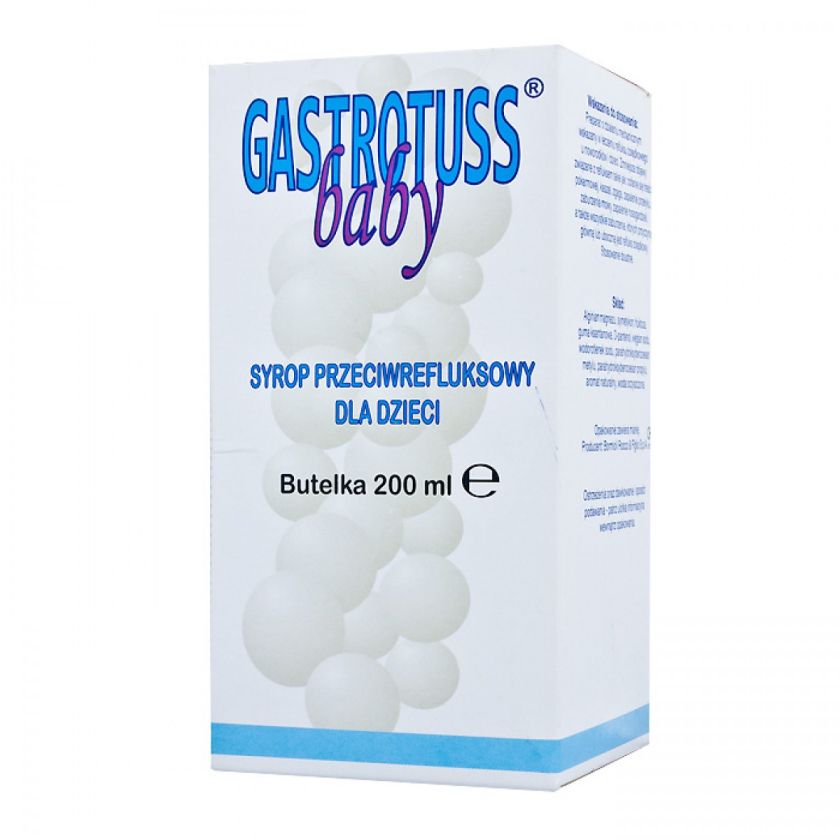 Гастротус (Gastrotuss) бейби - детски сироп против рефлукс - 200 мл.