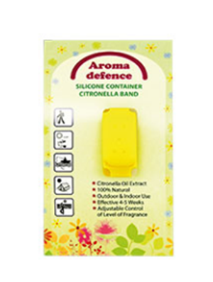 Силиконова гривна "Aroma Defence" /контейнер/ за защита от насекоми