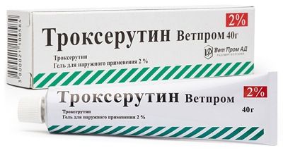 Ветпром - Троксерутин 2% гел - 40 гр.