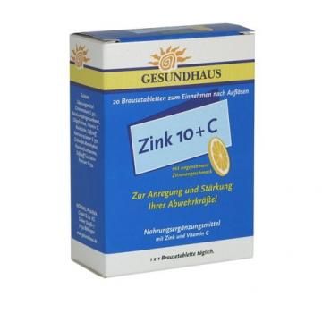Вьорваг - Еф.таблетки с цинк 10 + витамин Ц - х20