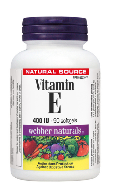 Витамин Е - 400 IU x 90 капсули