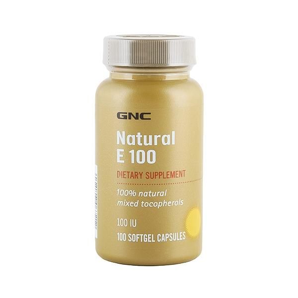 GNC Натурален Витамин Е 100 IU х 100 капсули