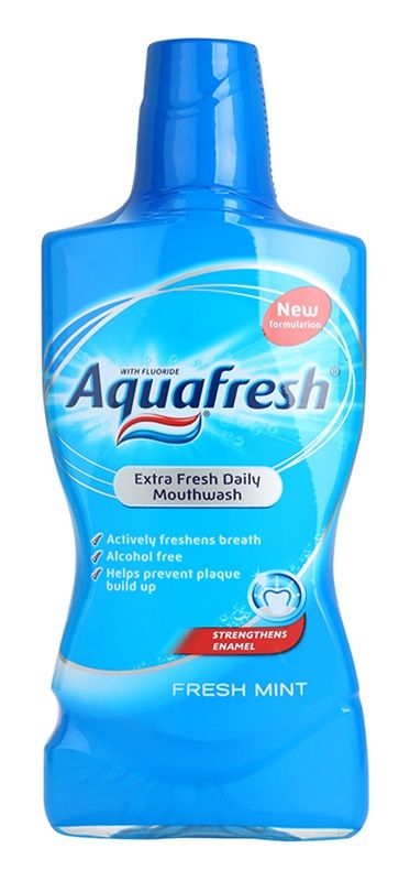 Вода за уста Aquafresh Fresh & Minty - 500 мл.