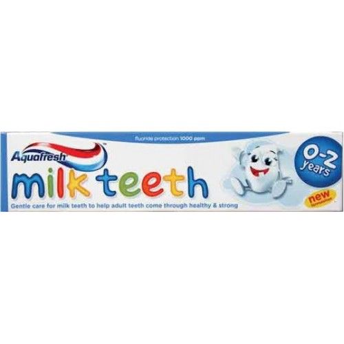 Паста за зъби Aquafresh Milk Teeth 50 мл .- деца 0-2 г.