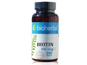 Биохерба - Биотин х 100 капсули