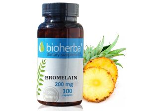 Биохерба - Бромелаин х 100 капсули