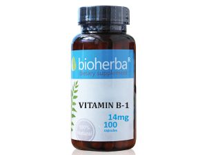 Биохерба - Витамин В1 (Тиамин) х 100 капсули
