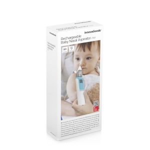 Аспиратор за нос за бебета и деца InnovaGoods, Акумулаторен, 3,7 x 19,4 x 4,5 см.