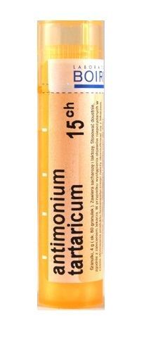 АНТИМОНИУМ тартарикум 15 CH оранж. ( Antimonium tartaricum)