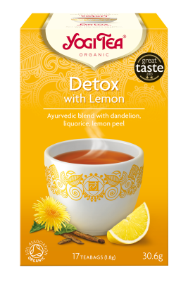 Йоги чай Детокс с лимон - 17 пак. х 1.8 гр. (30.6 гр.)