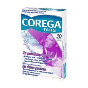 Корега Партс таблетки за частични протези - 30 бр.