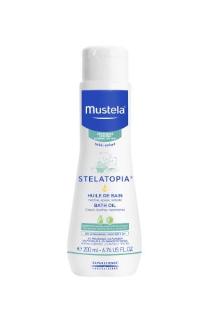 Мустела - Стелатопия, душ олио за атопична кожа за бебета и деца - 200 мл.