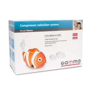 Gamma - Компресорен инхалатор за деца (рибка Немо)