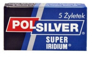 Жилет ножчета за бръснене Platinum PolSilver Super Iridium - 5 бр.