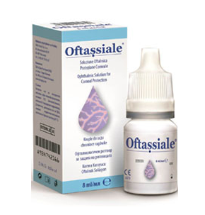 Офтасиале (Oftassiale) - очен разтвор за реепитализация, неврорепарация и фотопротекция на роговицата - 8 мл.