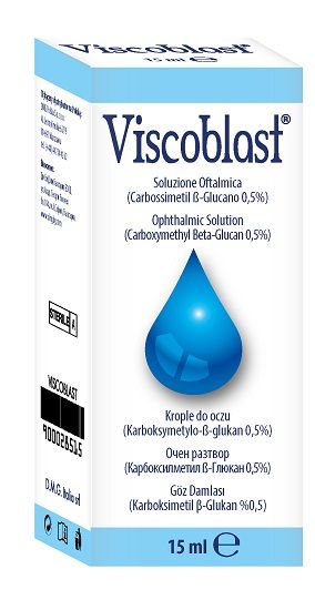 Вискобласт (Viscoblast) - очен разтвор с хидратиращ и лубрициращ ефект - 15 мл.