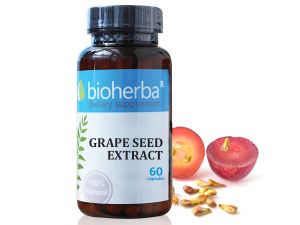 Биохерба - Екстракт от гроздови семки - 60 капсули