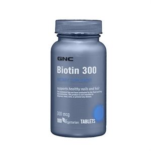Биотин таблетки 300 мкг х 100 бр. - GNC
