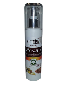 Victoria Beauty Термозащитен крем за изправяне на косата с Mасло от Арган и Leнено семе x 150 мл.