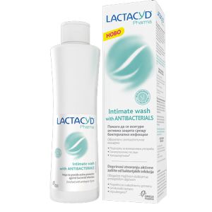 Лактацид Антибактериален интимен гел - 250 мл.